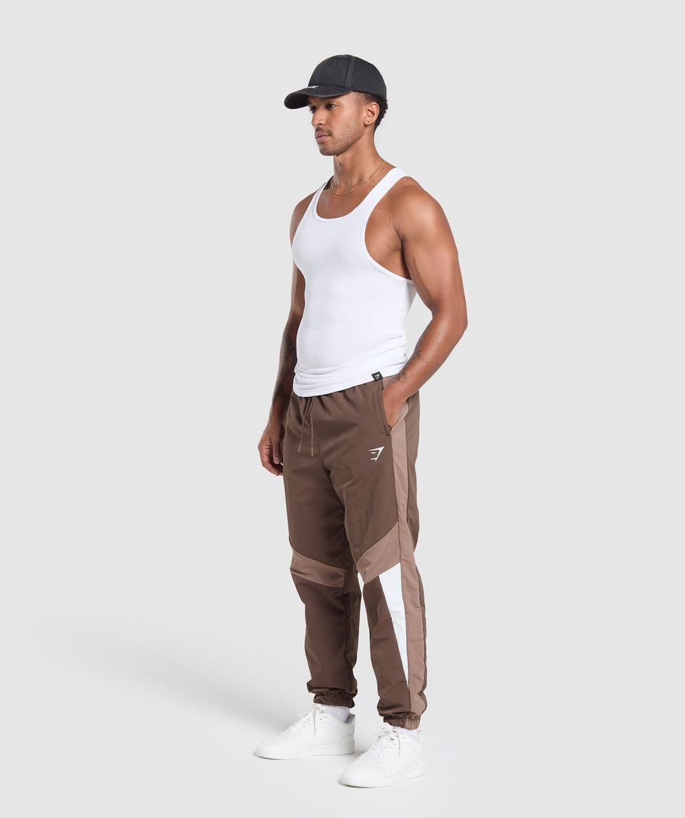 Retro Track Pants Walnut Brown/Mocha Mauve/Soft White