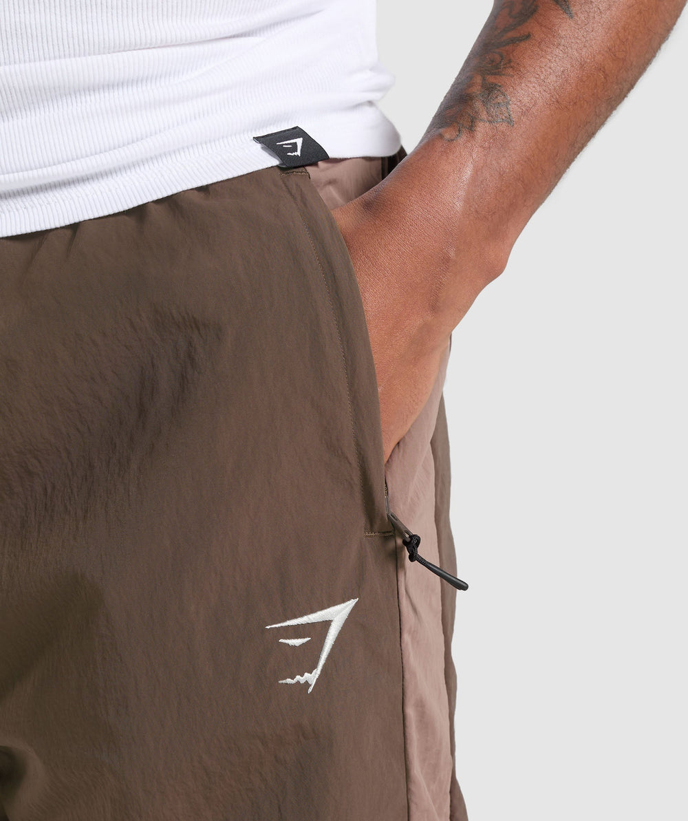 Retro Track Pants Walnut Brown/Mocha Mauve/Soft White
