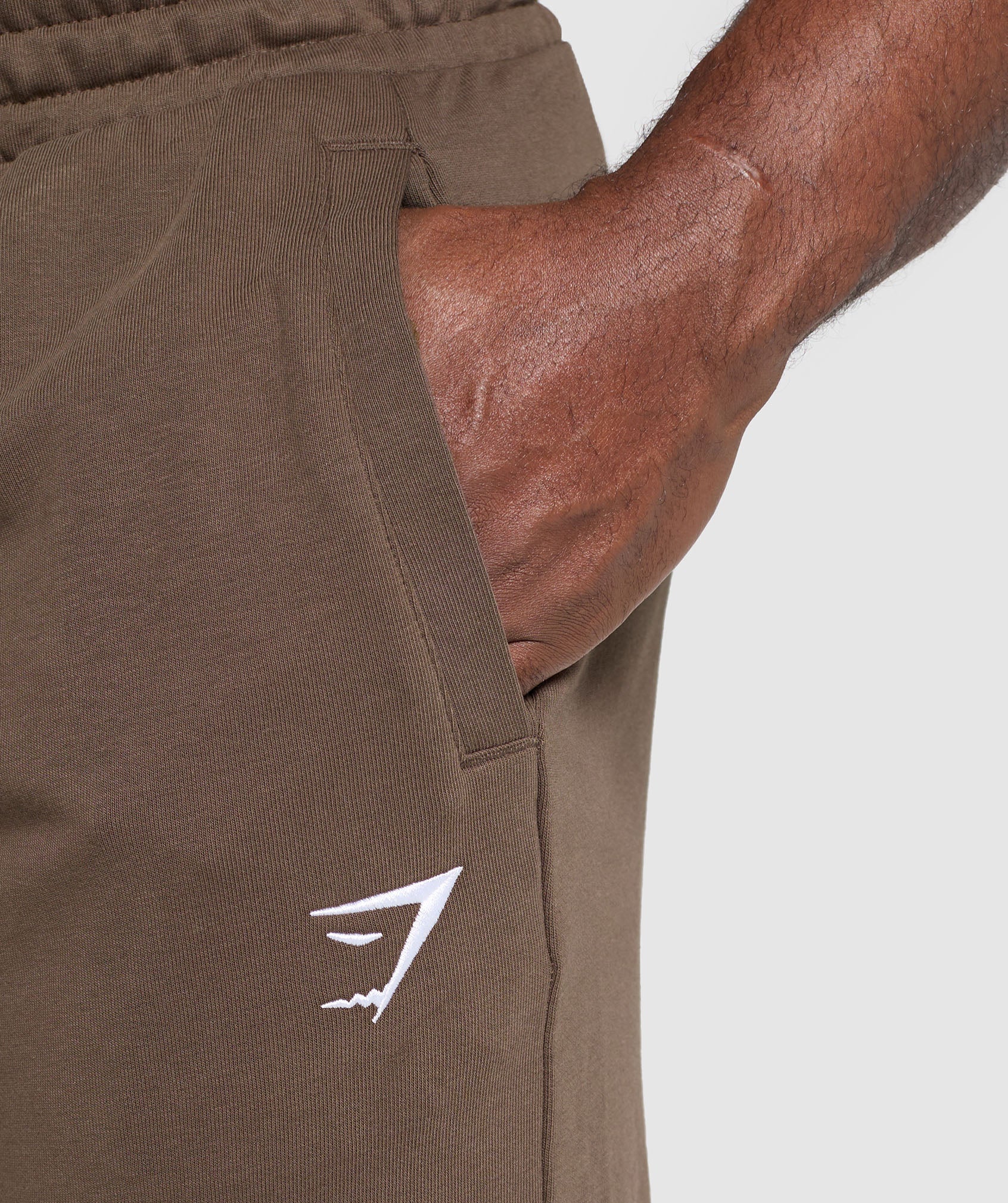 Essential Oversized Joggers Walnut Brown