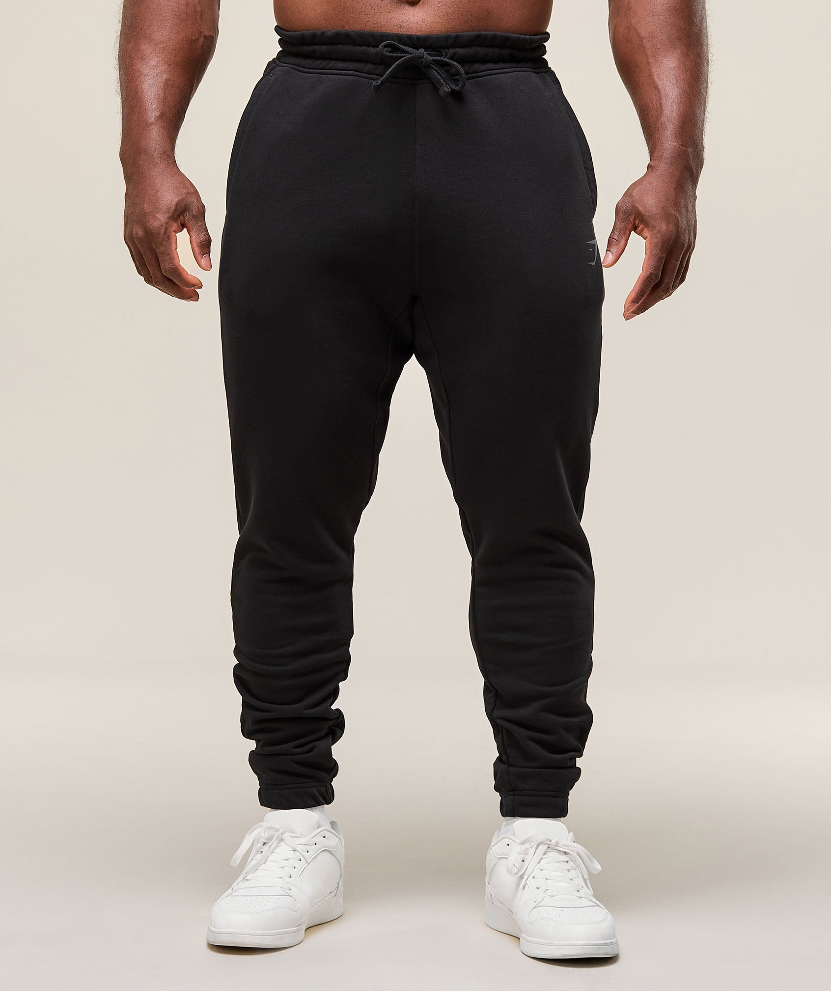 Power Wordmark Joggers Black