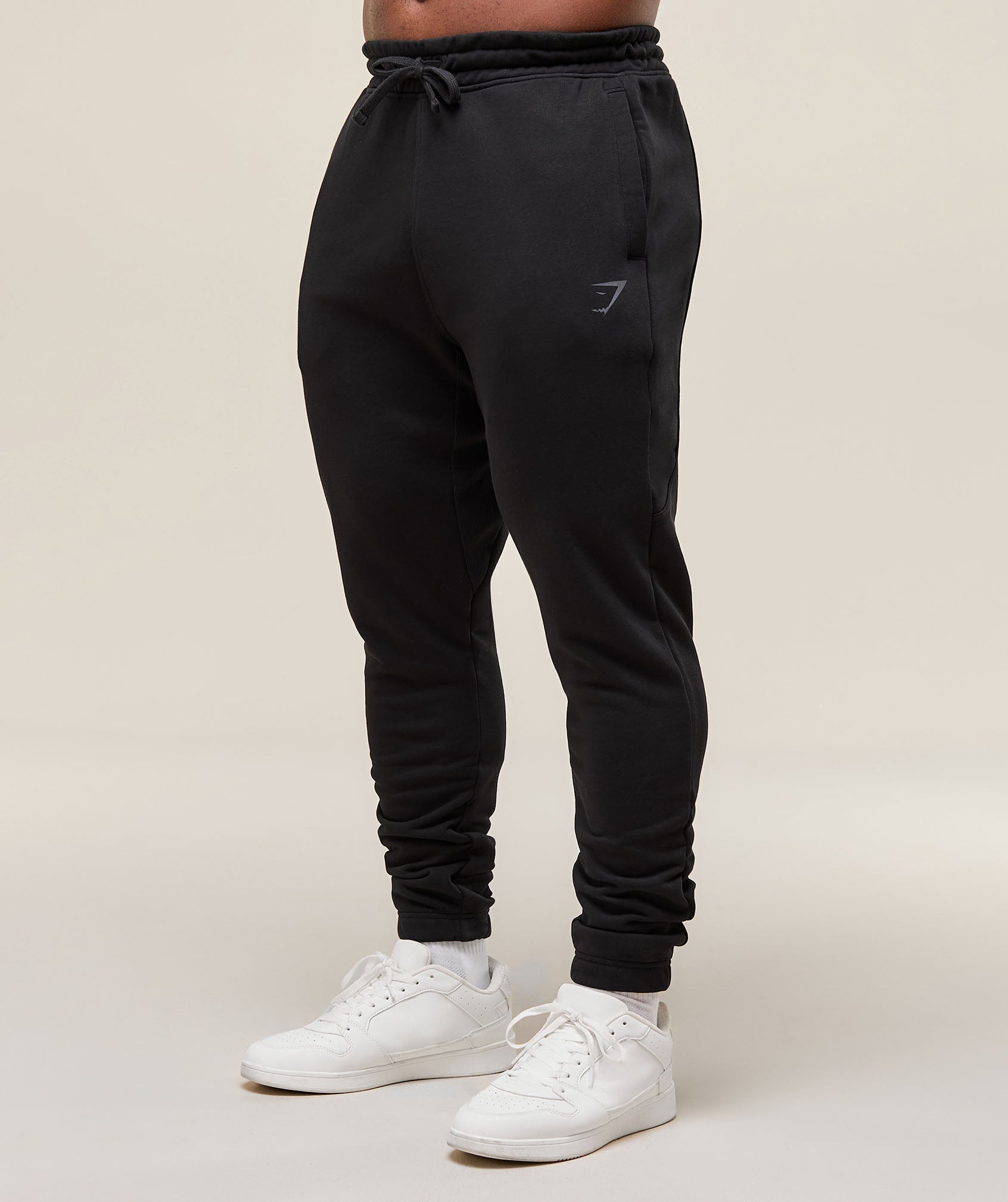 Power Wordmark Joggers Black
