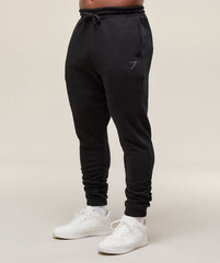 Power Wordmark Joggers Black