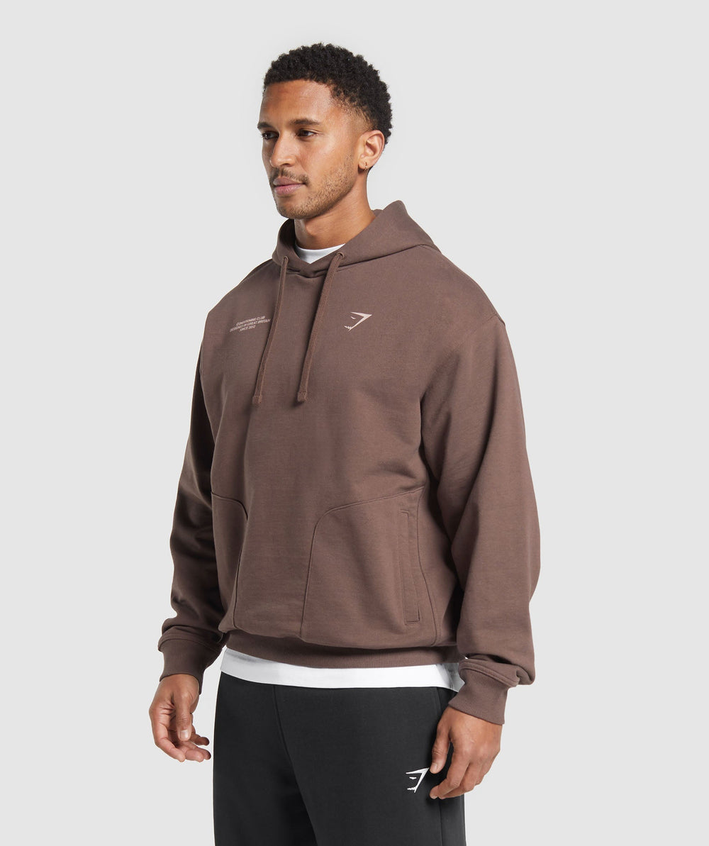 Conditioning Club Hoodie Walnut Brown
