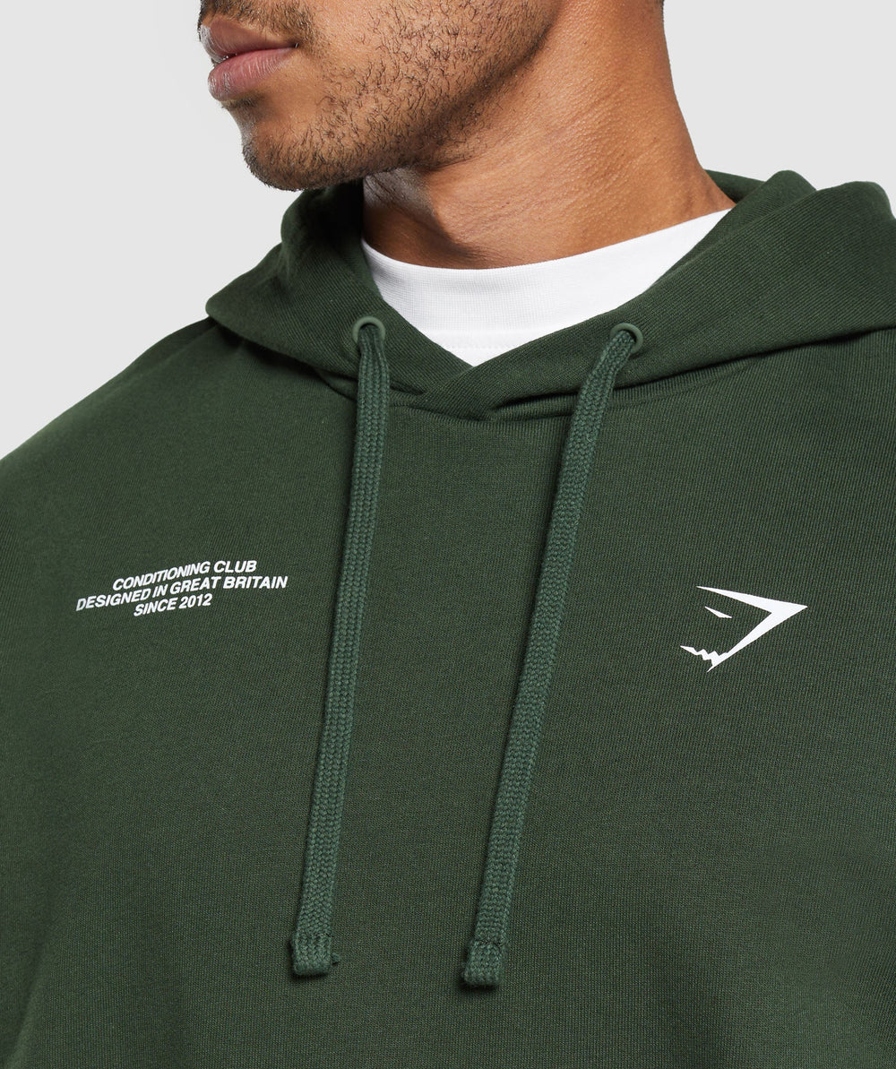Conditioning Club Hoodie Trail Green