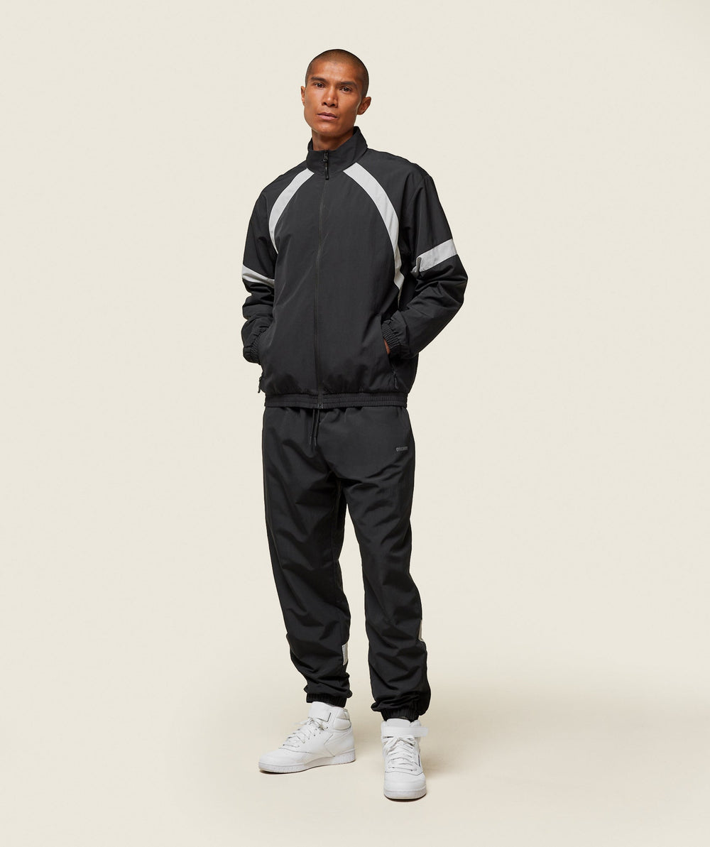 everywear Coach Track Pant Black/Tame Grey