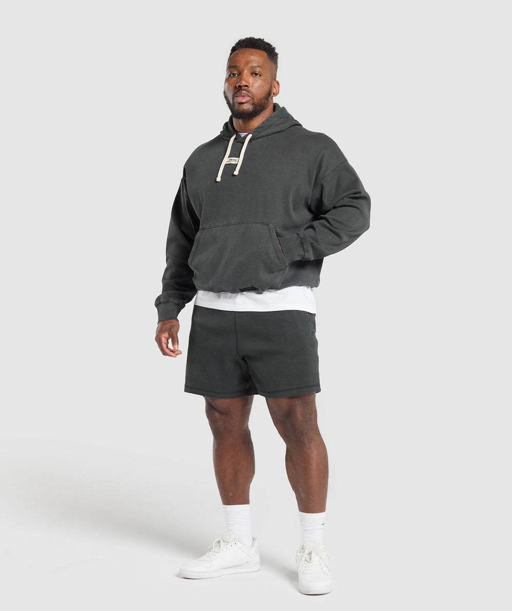 Heavyweight Rib Hoodie Asphalt Grey