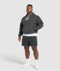 Heavyweight Rib Hoodie Asphalt Grey