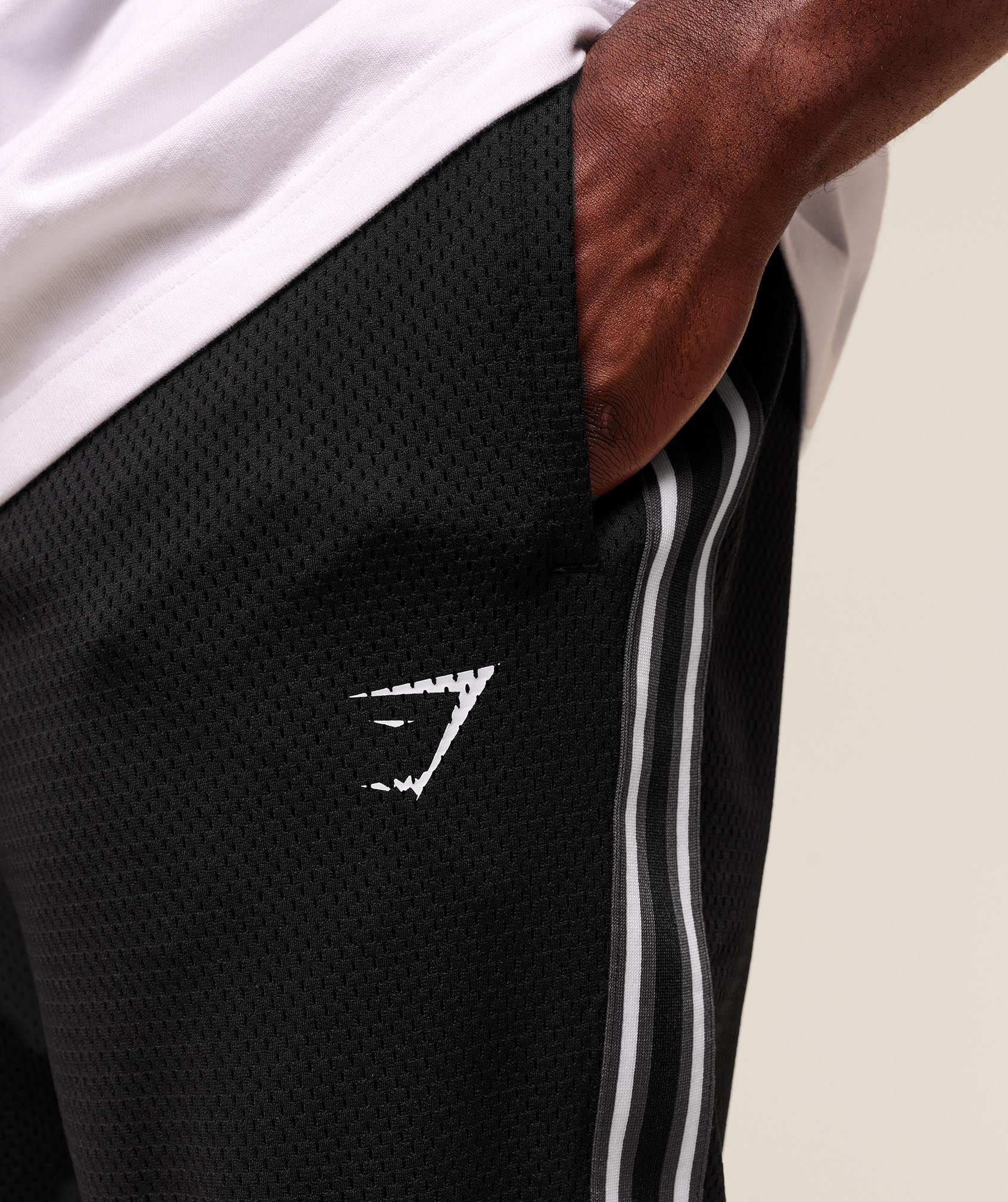 Mesh Pants Black