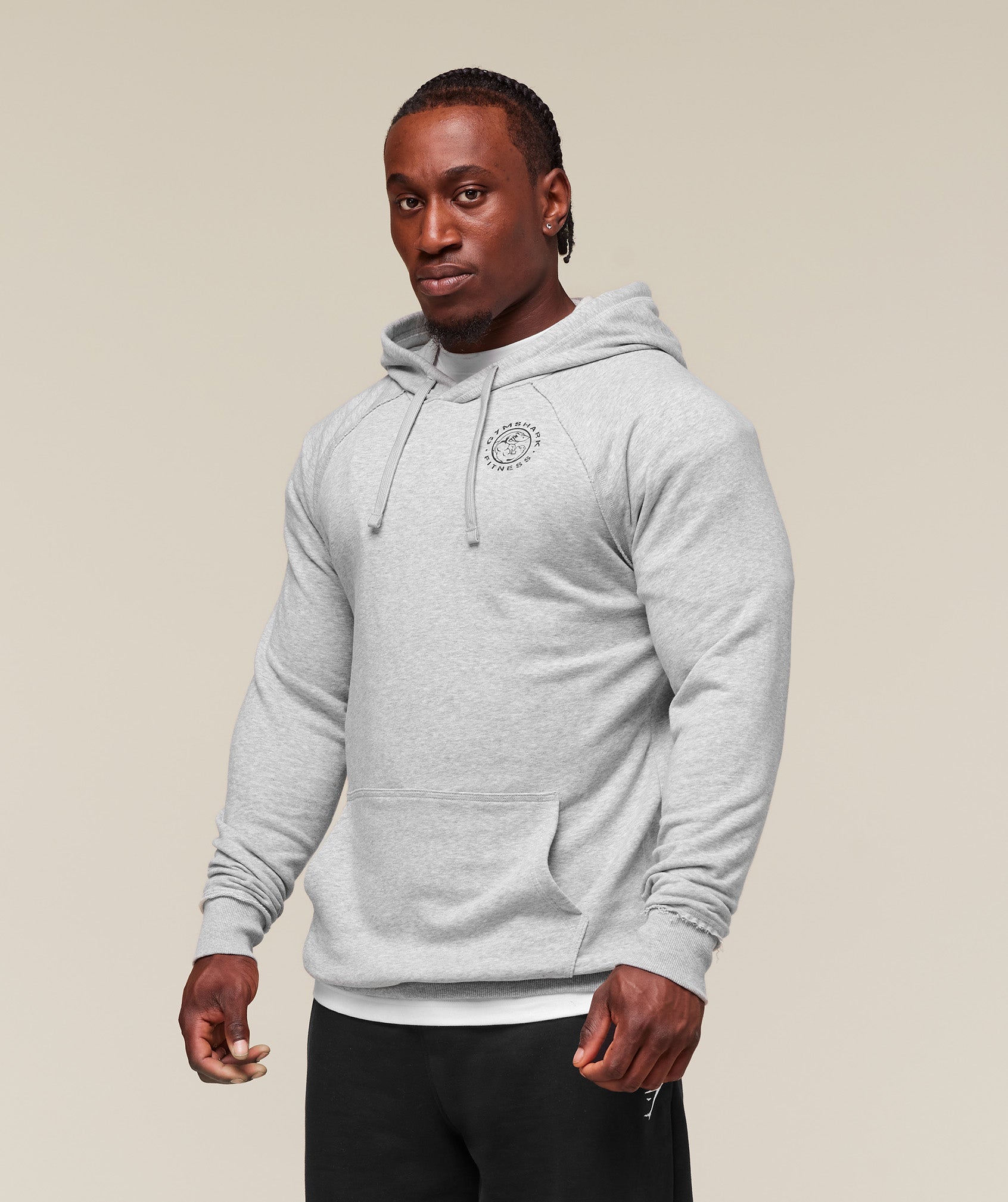 Legacy Hoodie Light Grey Marl