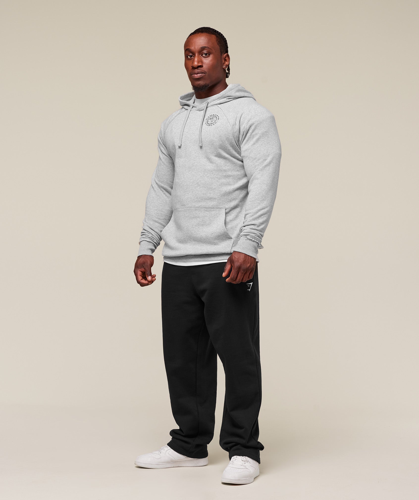Legacy Hoodie Light Grey Marl