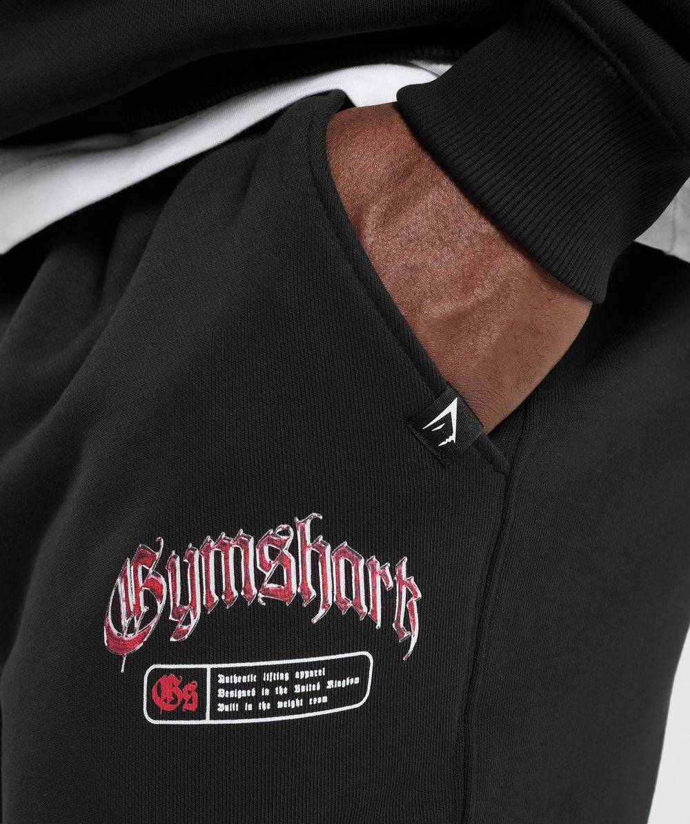 Shark Joggers Black