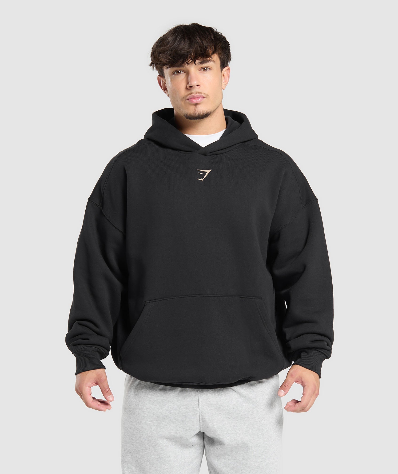 Lifting Club Hoodie Black/Pebble Grey
