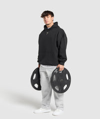 Lifting Club Hoodie Black/Pebble Grey