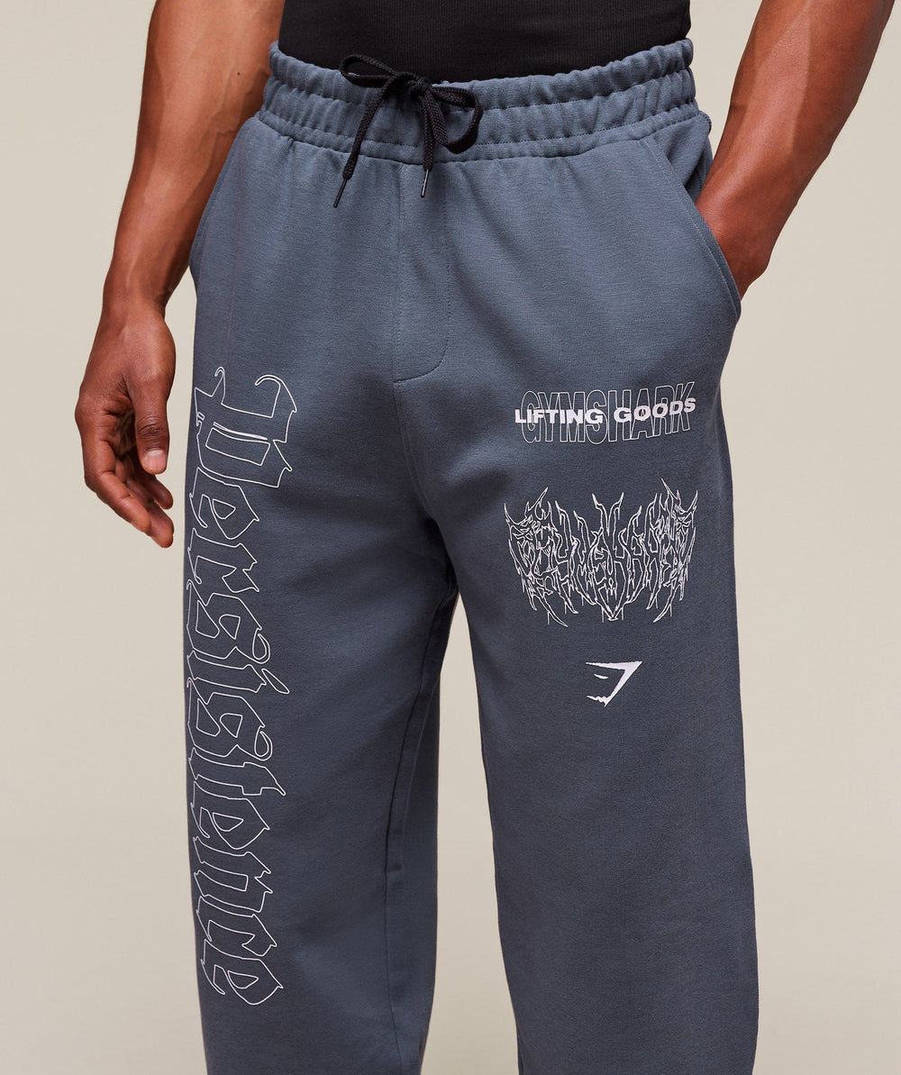 Carlos Belcast x Rest Day Track Pants Titanium Blue