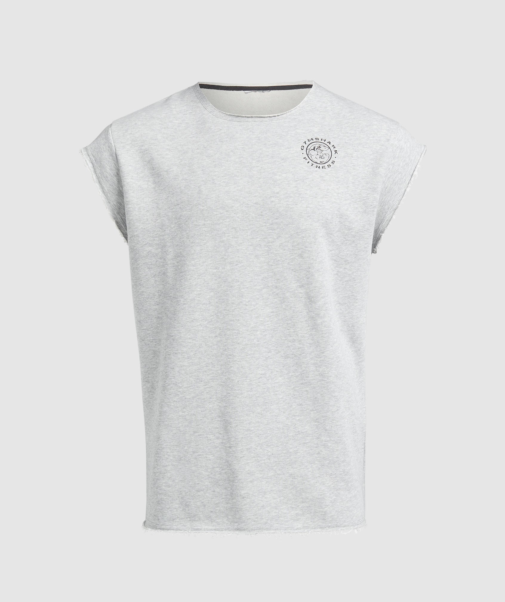 Legacy Cap Sleeve Rag Top Light Grey Core Marl
