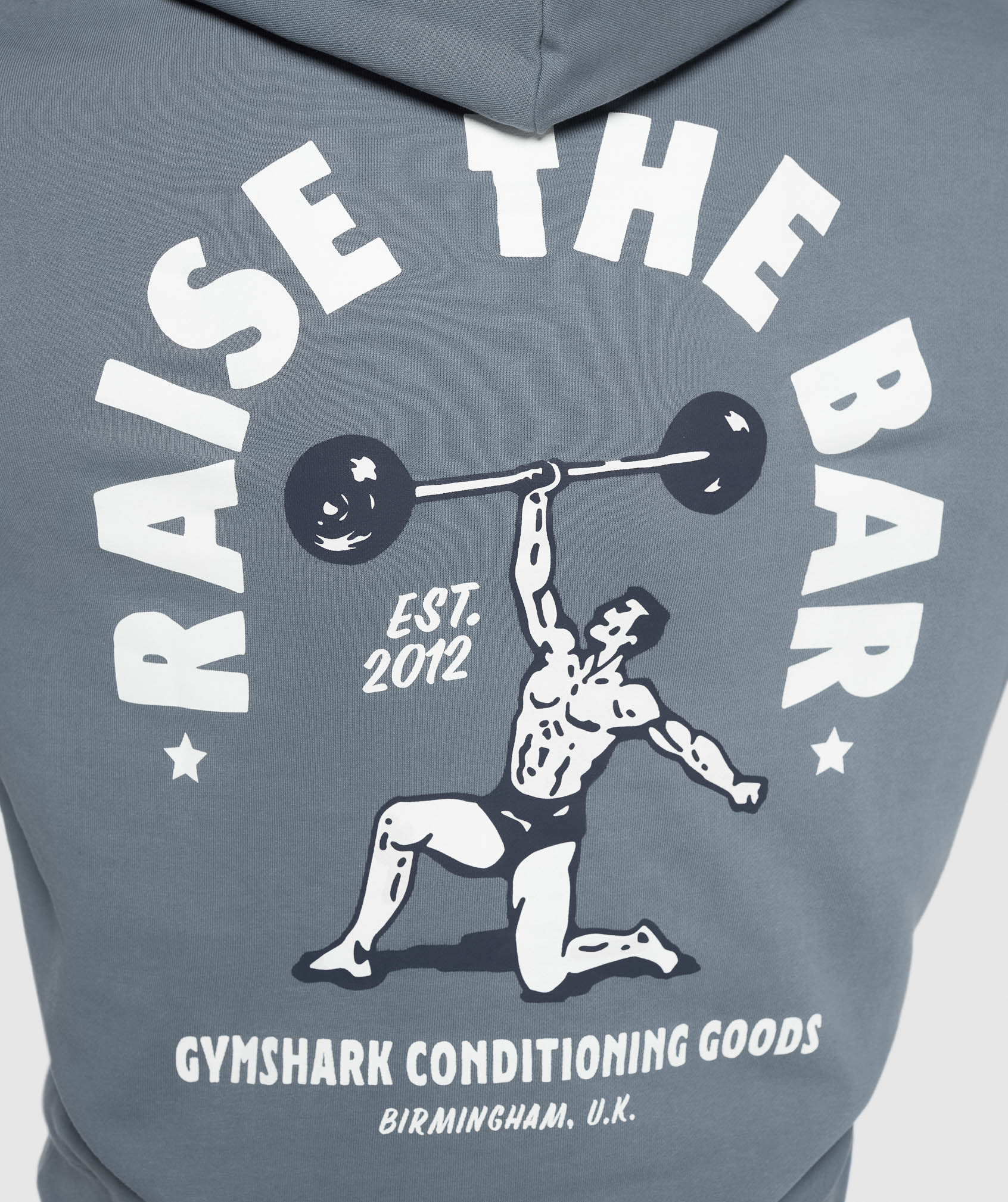 Raise the Bar Hoodie Iron Blue