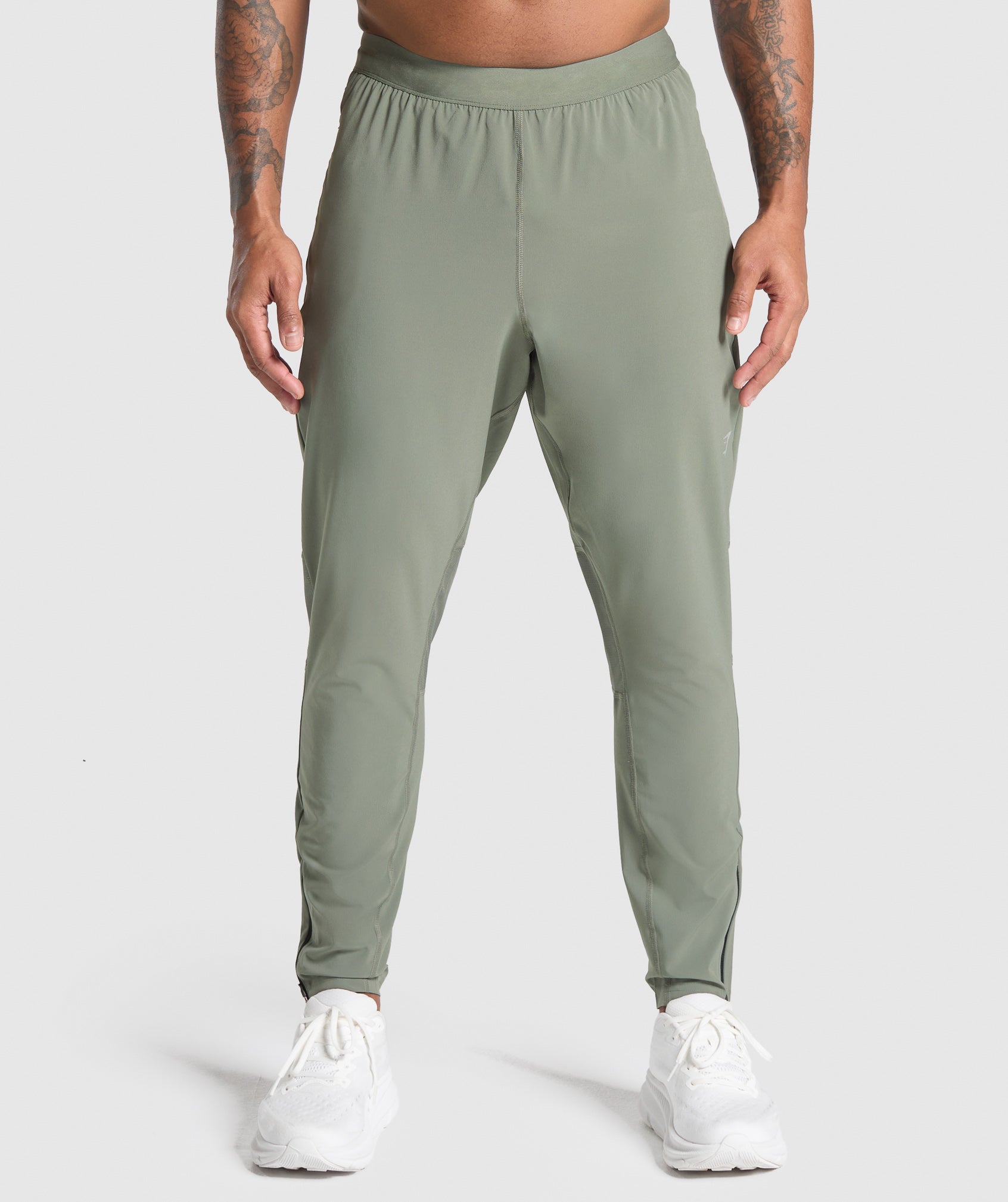 Running Performance Joggers Unit Green