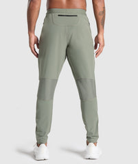 Running Performance Joggers Unit Green