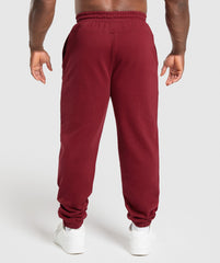 Global Lifting Oversized Joggers Sets Red