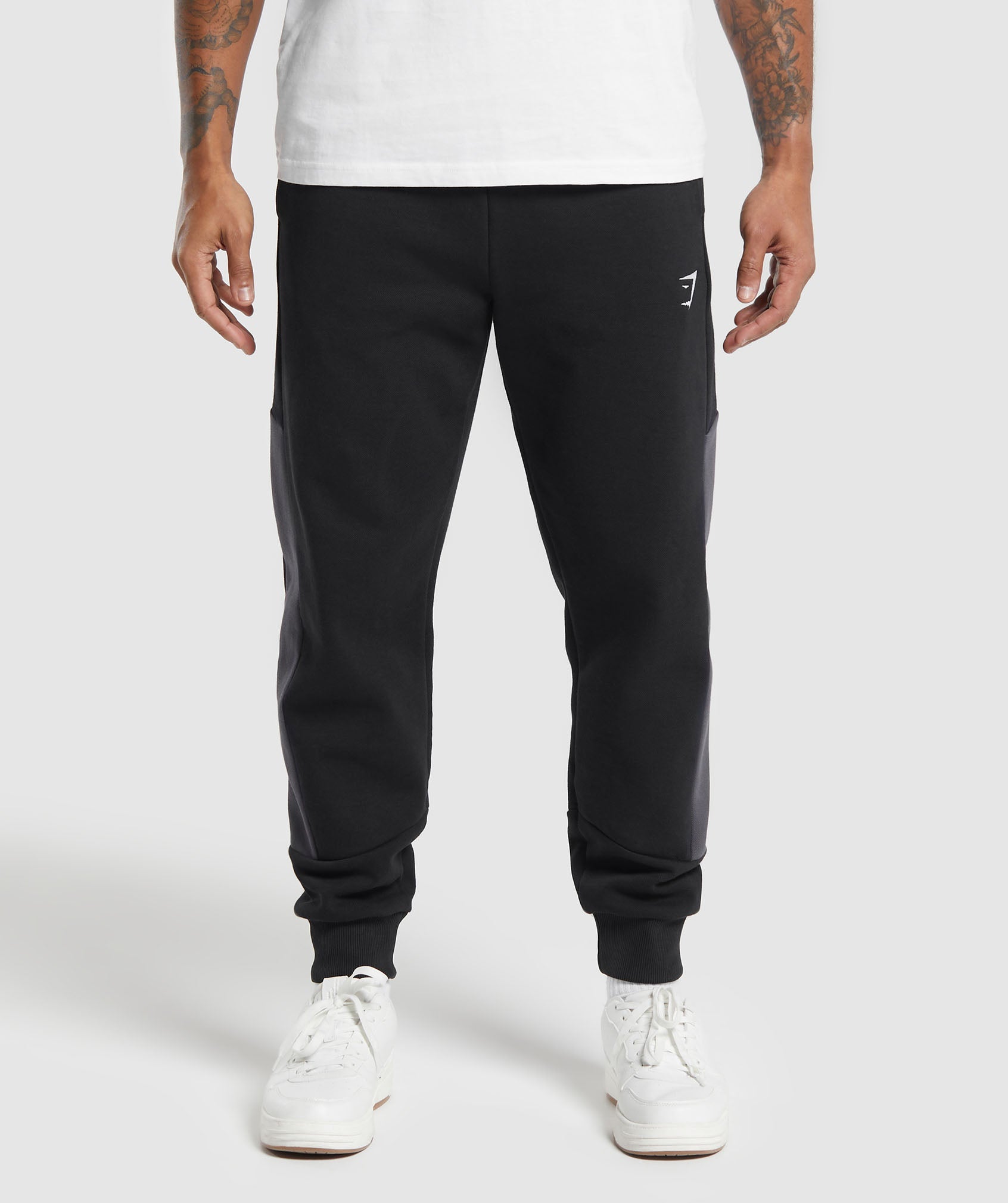 Pique Joggers Black/Onyx Grey