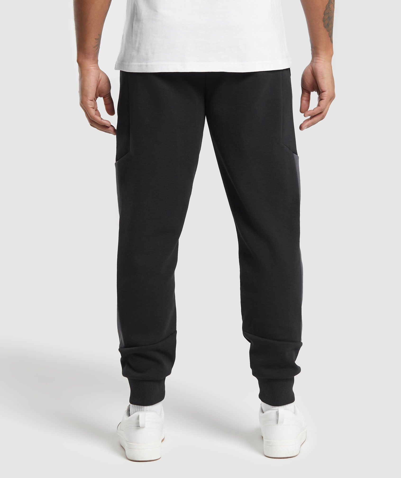 Pique Joggers Black/Onyx Grey