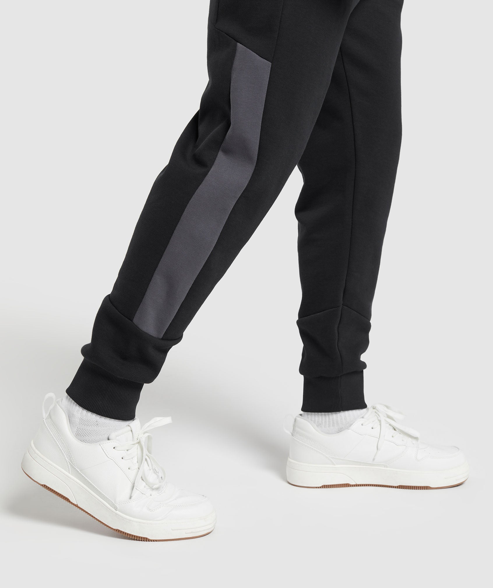 Pique Joggers Black/Onyx Grey
