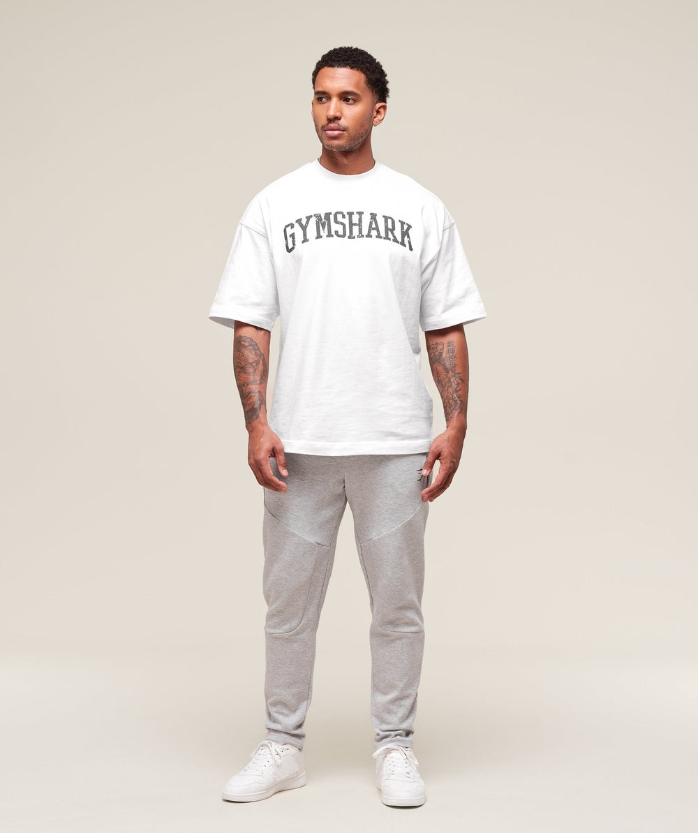 Interlock Tech Joggers Light Grey Core Marl