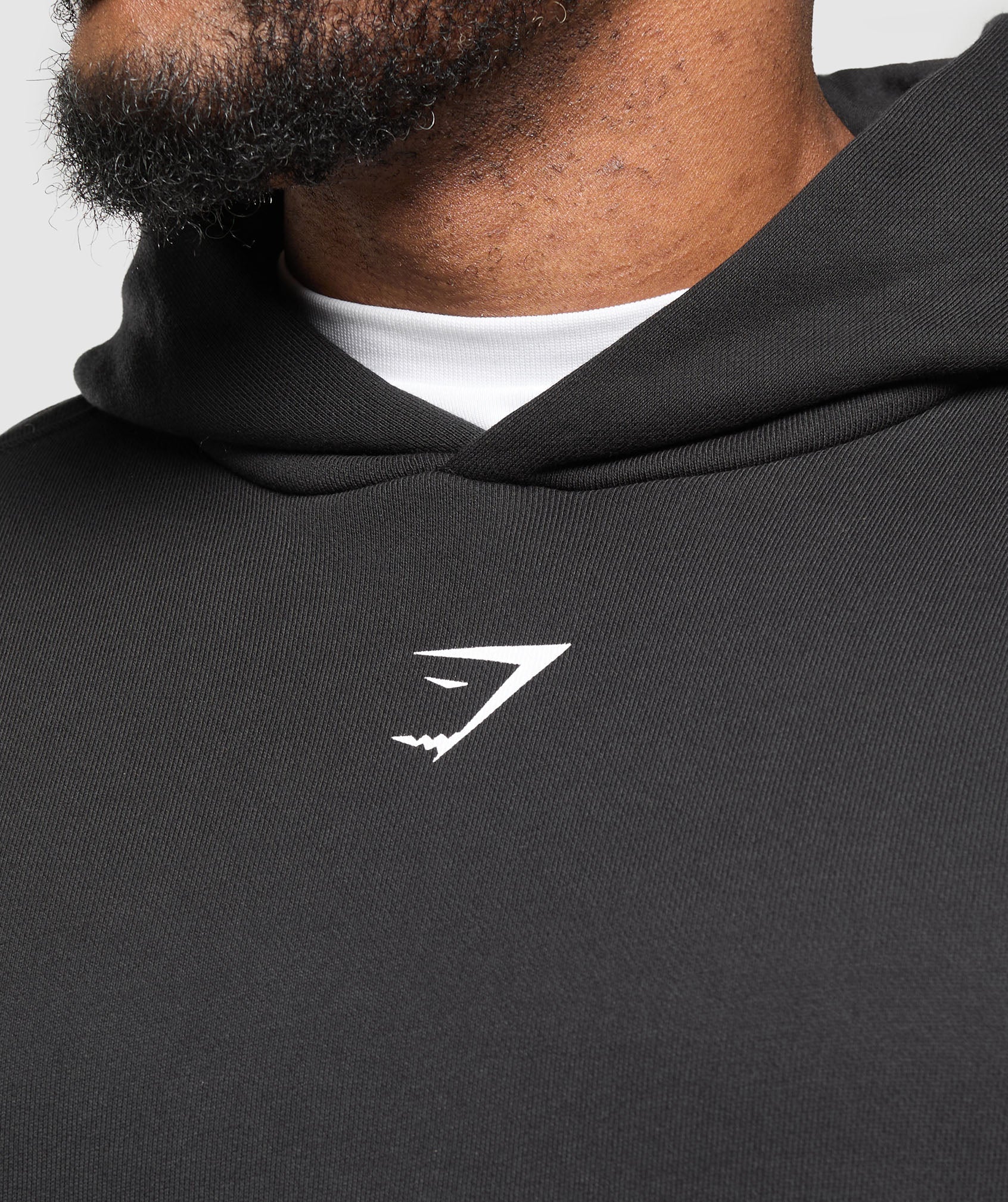 Strength Department Animal Oversized Hoodie Black