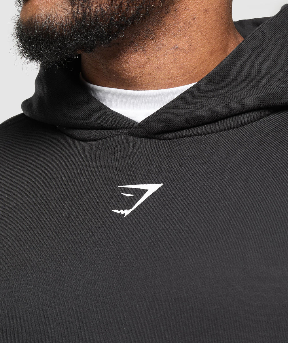 Strength Department Animal Oversized Hoodie Black