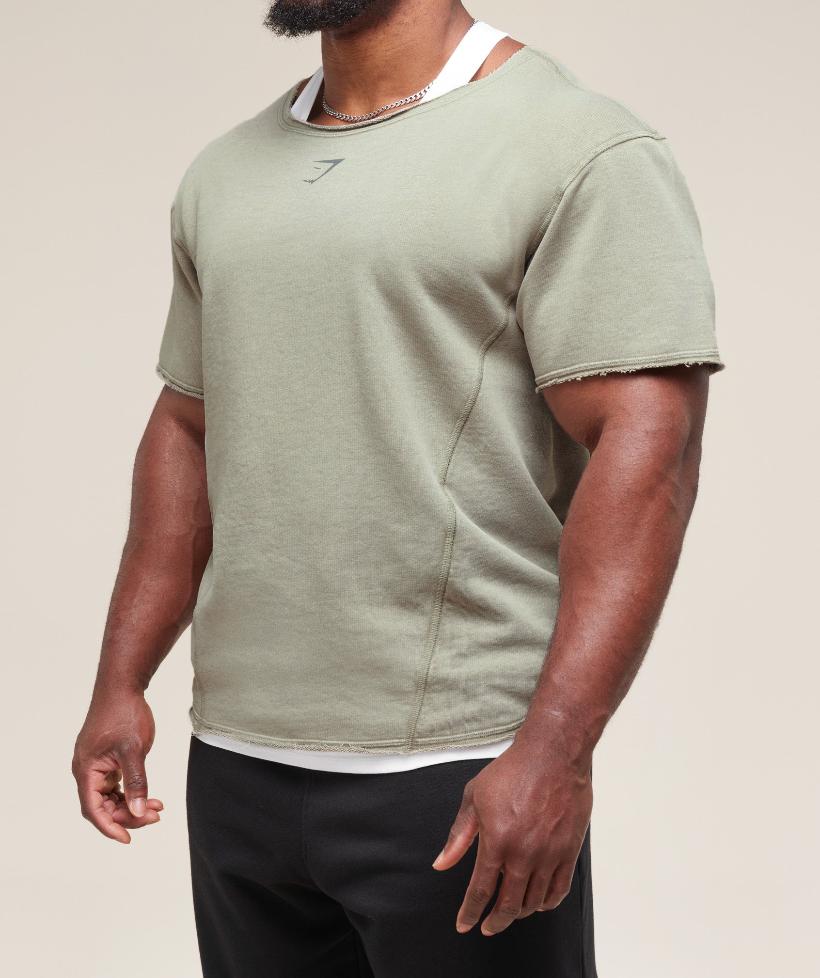 Heritage Washed Rag Top Stone Grey