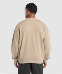 Rest Day Essentials Crew Sand Brown
