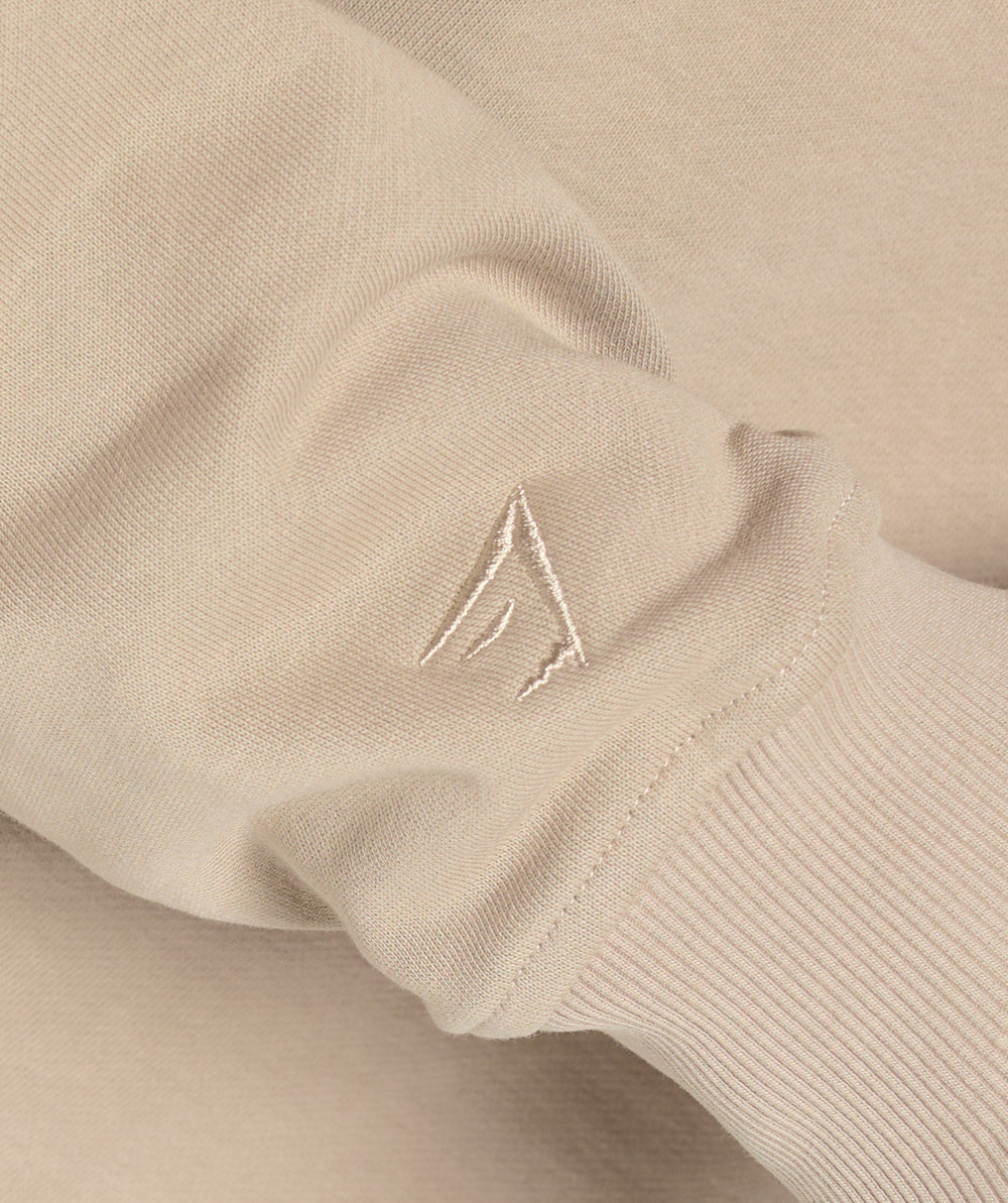 Rest Day Essentials Crew Sand Brown