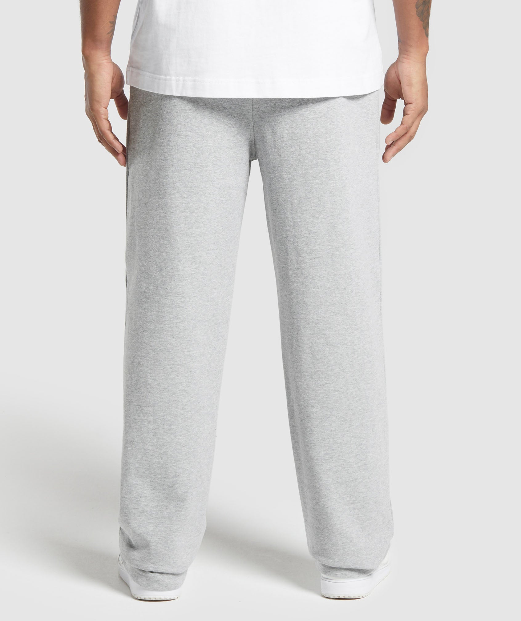 Lifting Essentials Straight Leg Pant Light Grey Core Marl