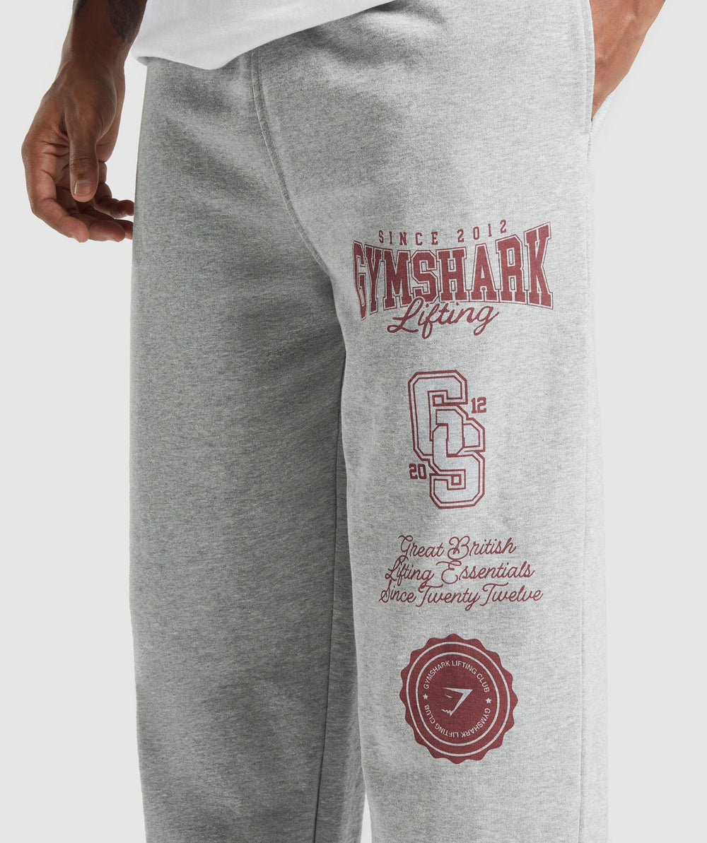 Lifting Essentials Straight Leg Pant Light Grey Core Marl