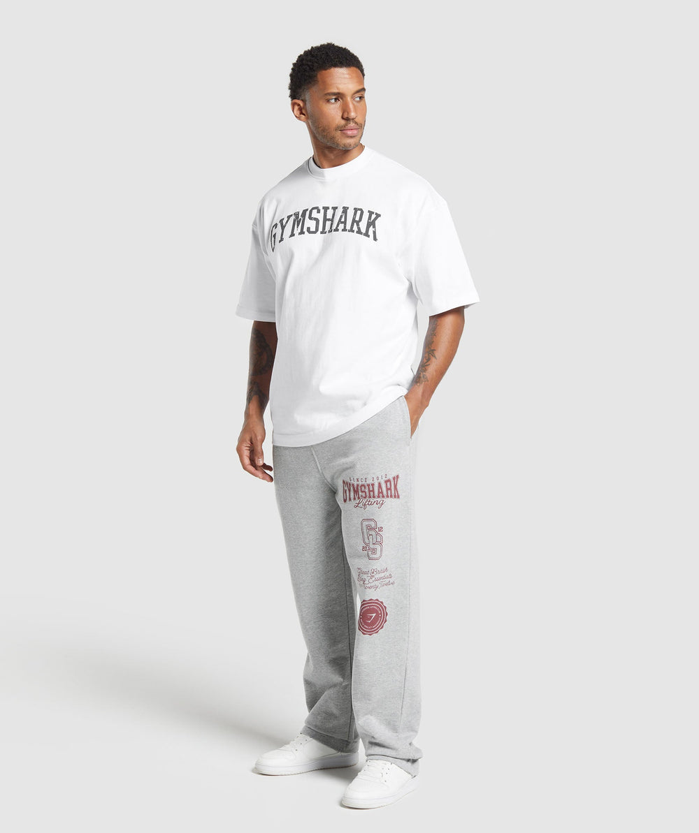 Lifting Essentials Straight Leg Pant Light Grey Core Marl