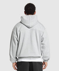 Rest Day Essentials Hoodie Light Grey Core Marl