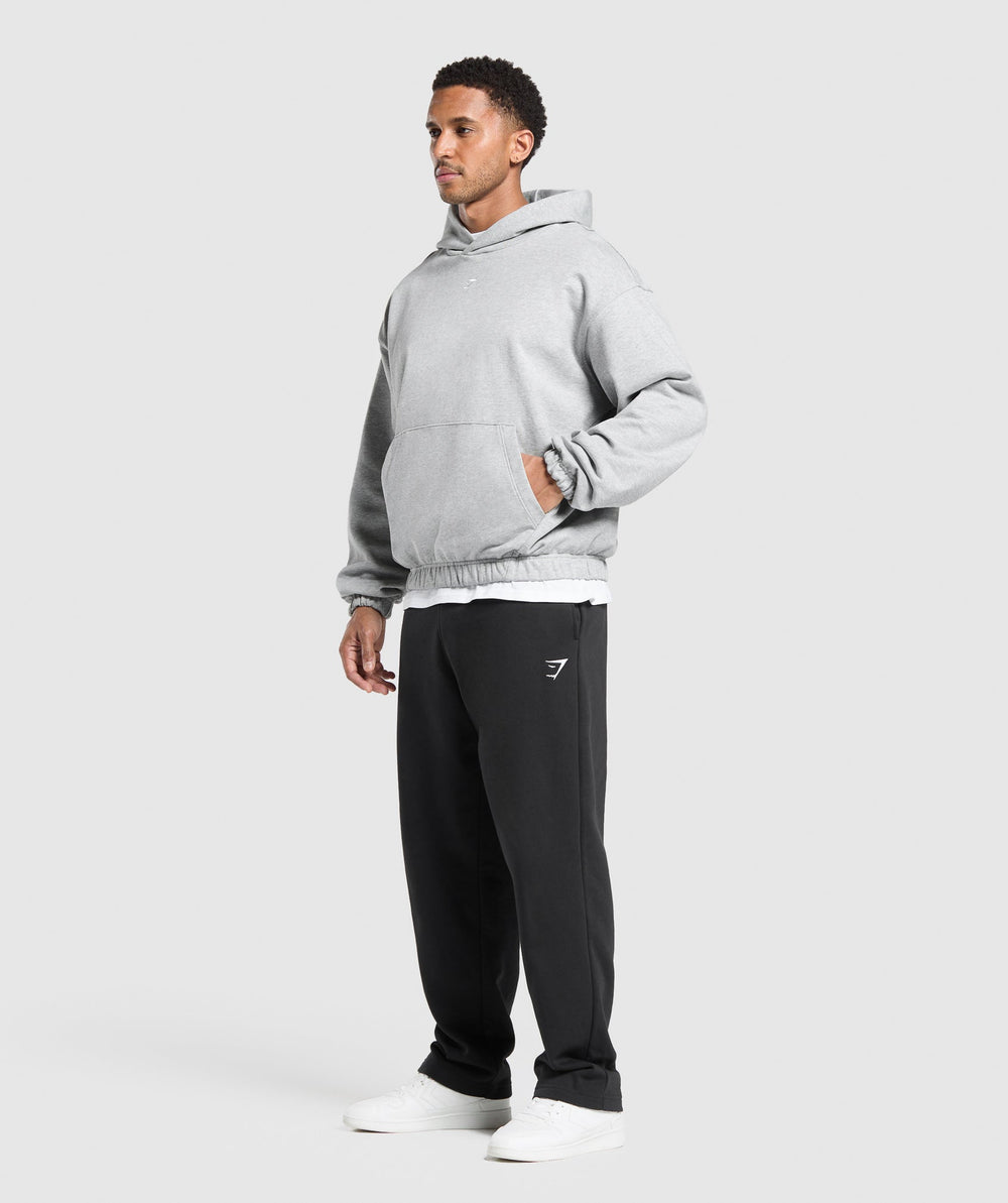 Rest Day Essentials Hoodie Light Grey Core Marl