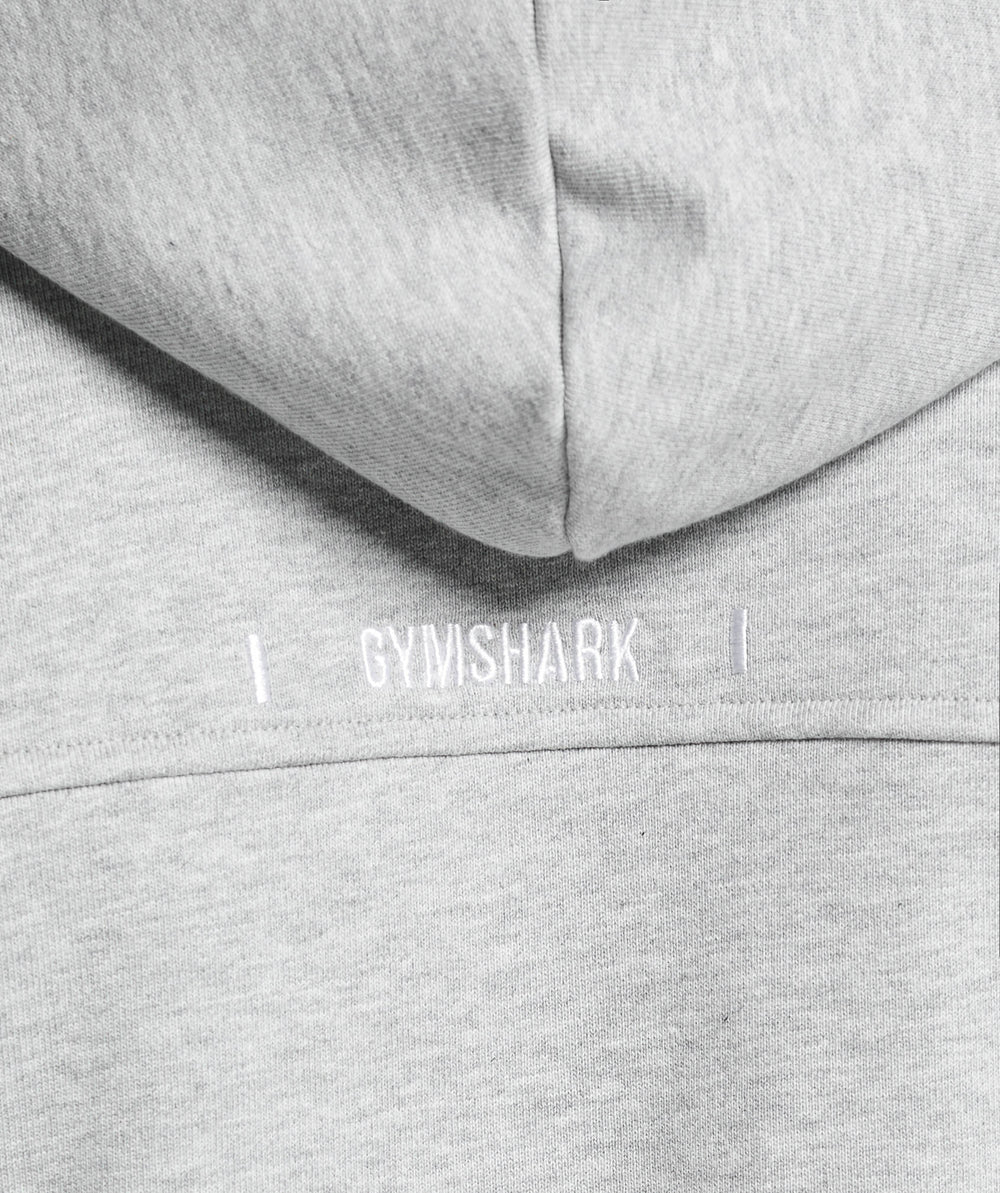 Rest Day Essentials Hoodie Light Grey Core Marl