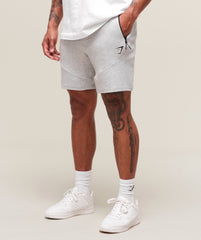 Interlock Tech 6" Shorts Light Grey Core Marl