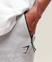 Interlock Tech 6" Shorts Light Grey Core Marl