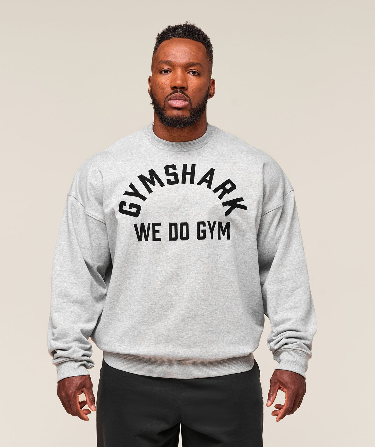 We Do Gym Crew Light Grey Core Marl