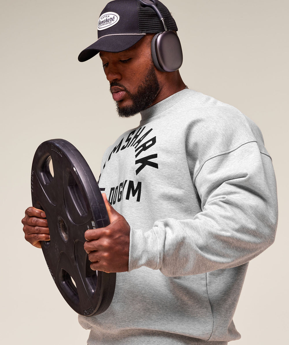 We Do Gym Crew Light Grey Core Marl