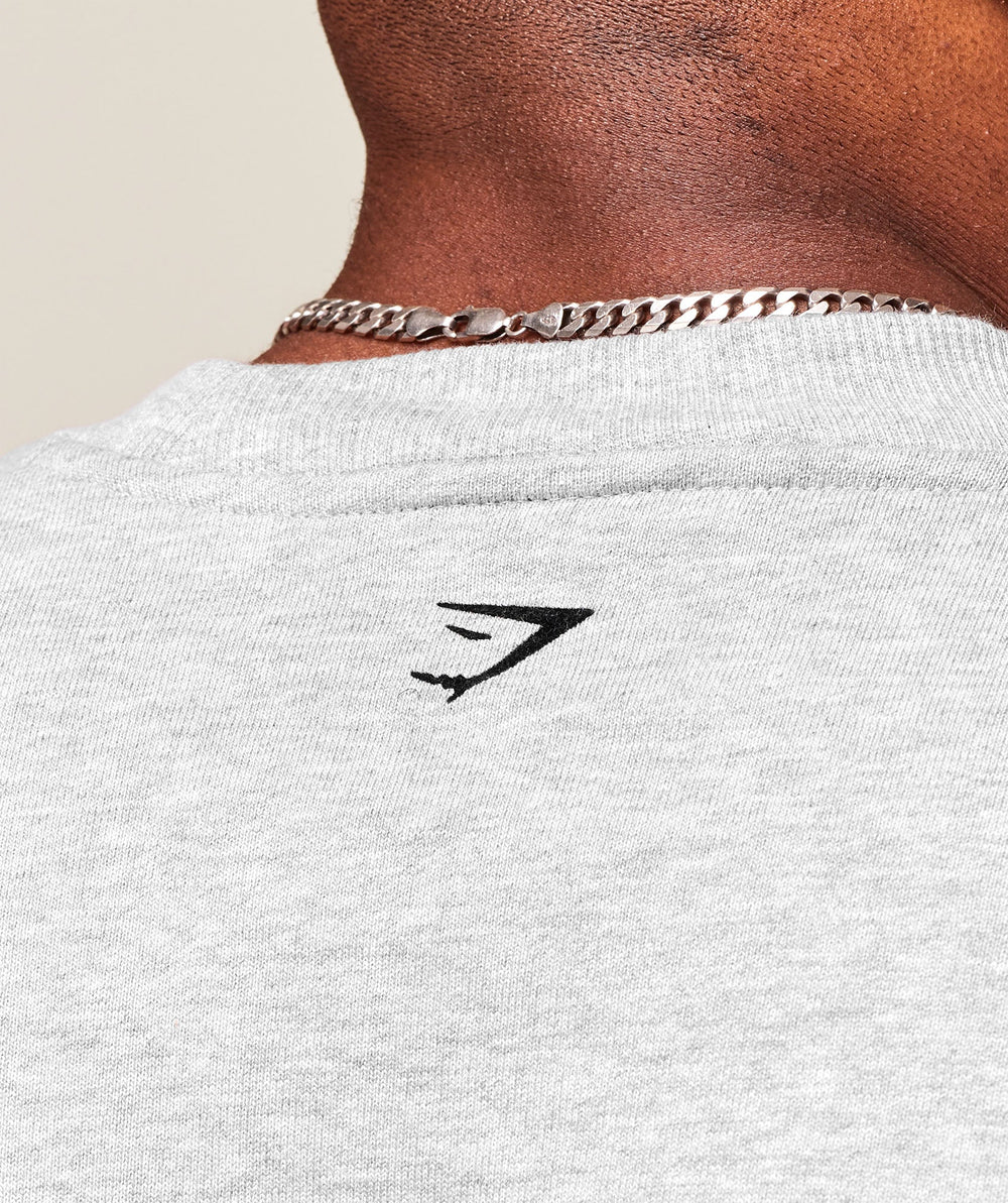 We Do Gym Crew Light Grey Core Marl