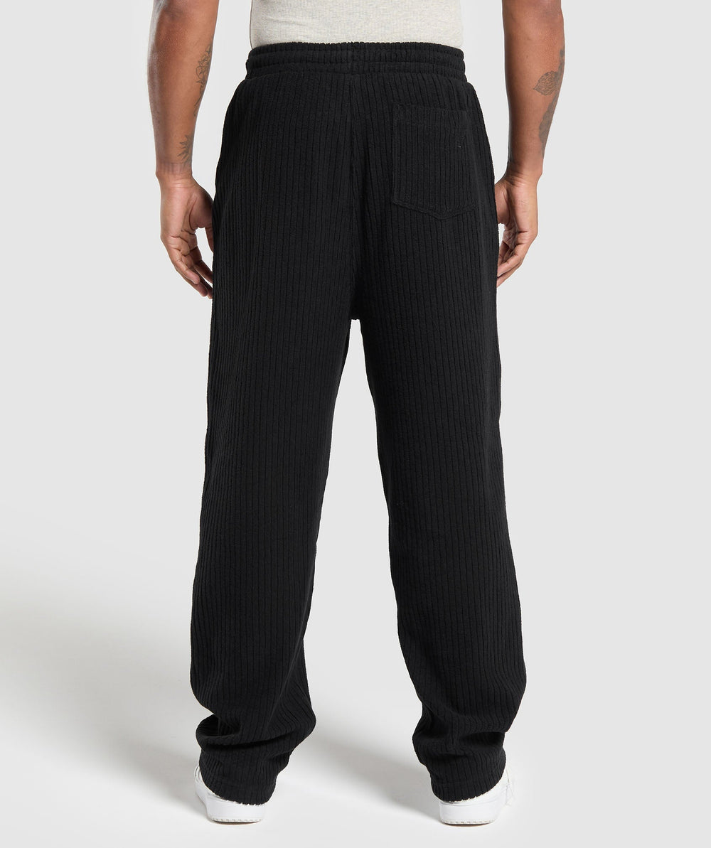 Cord Pants Black