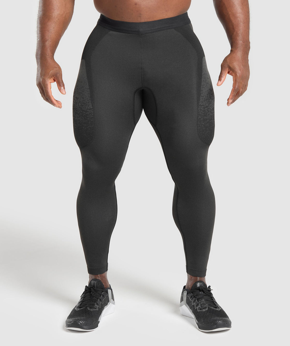 Shadow Seamless Tights Black