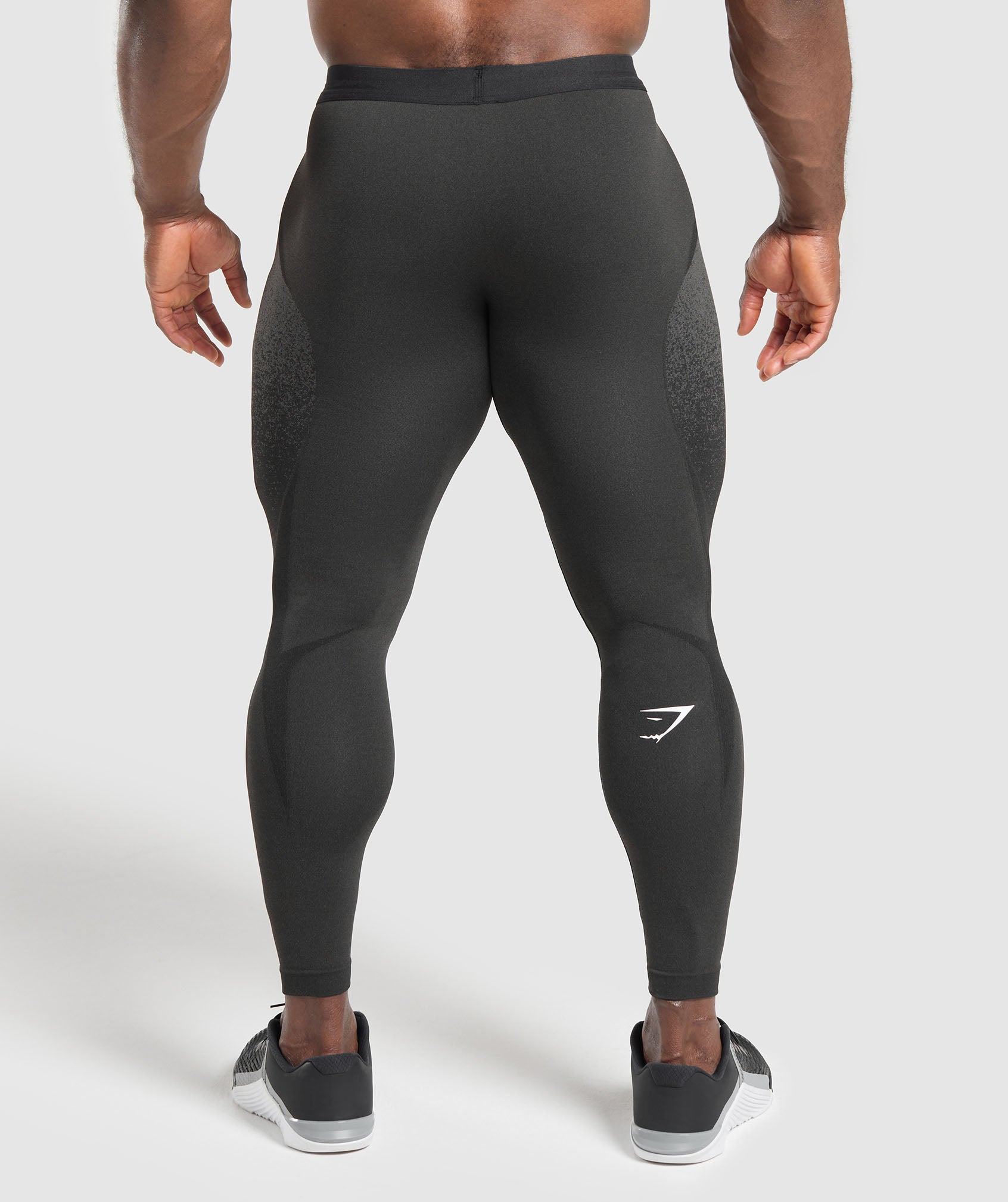 Shadow Seamless Tights Black