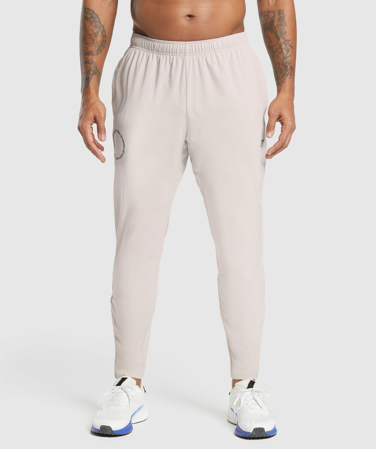 Keep Showing Up Joggers Pebble Grey
