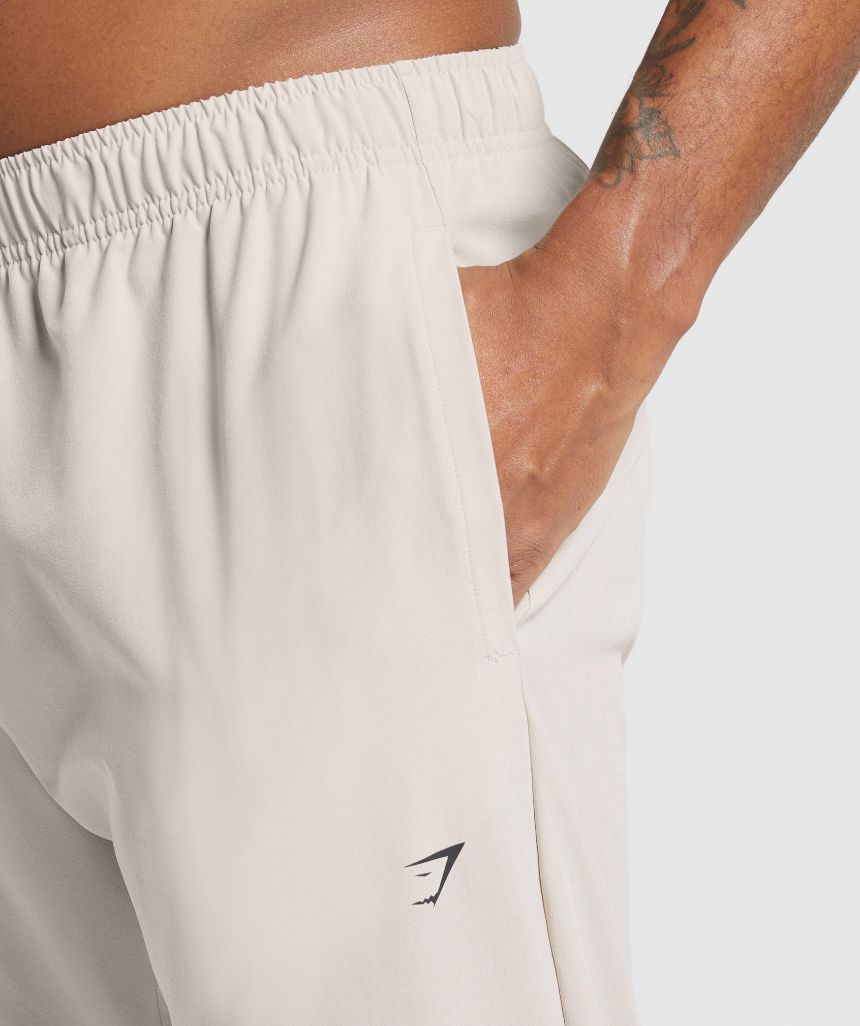 Keep Showing Up Joggers Pebble Grey