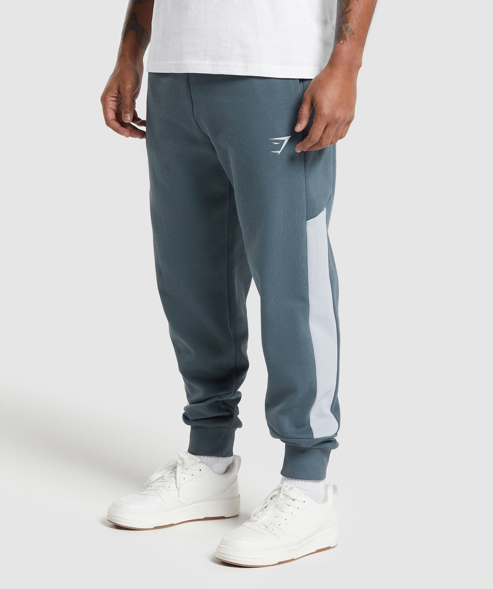 Pique Joggers Titanium Blue/Fresh Blue