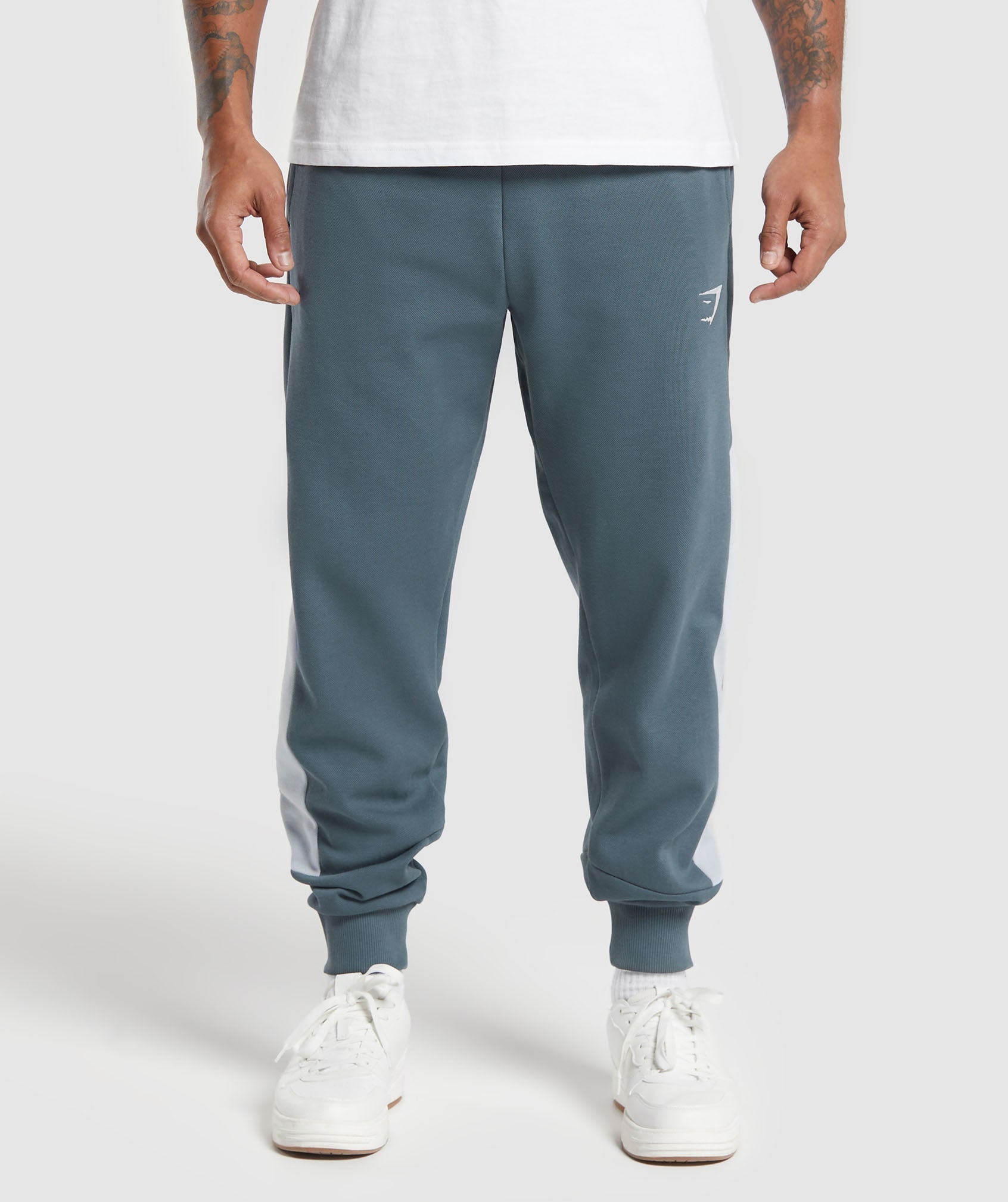 Pique Joggers Titanium Blue/Fresh Blue